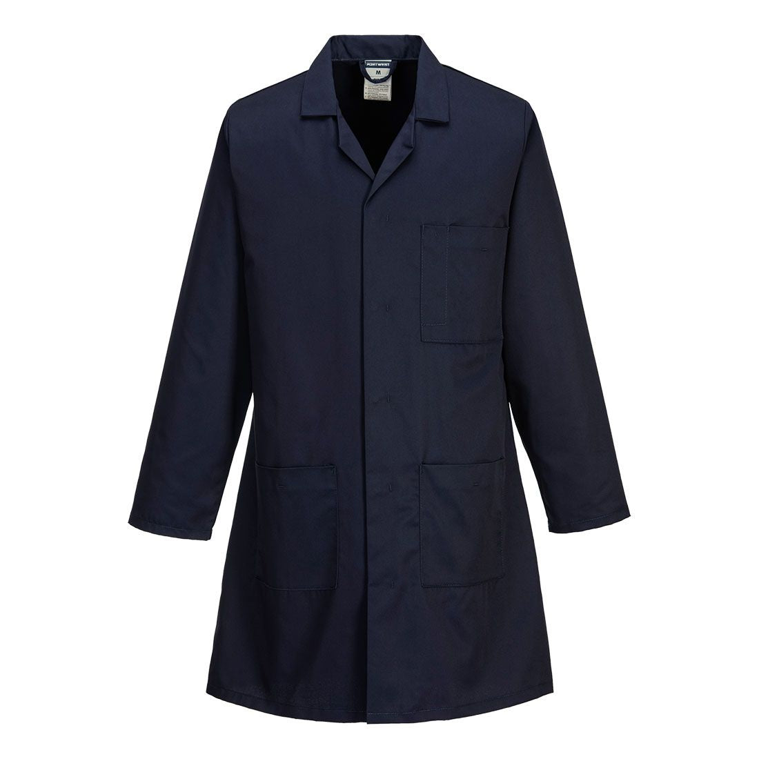 Lab Coat, L, R, Navy