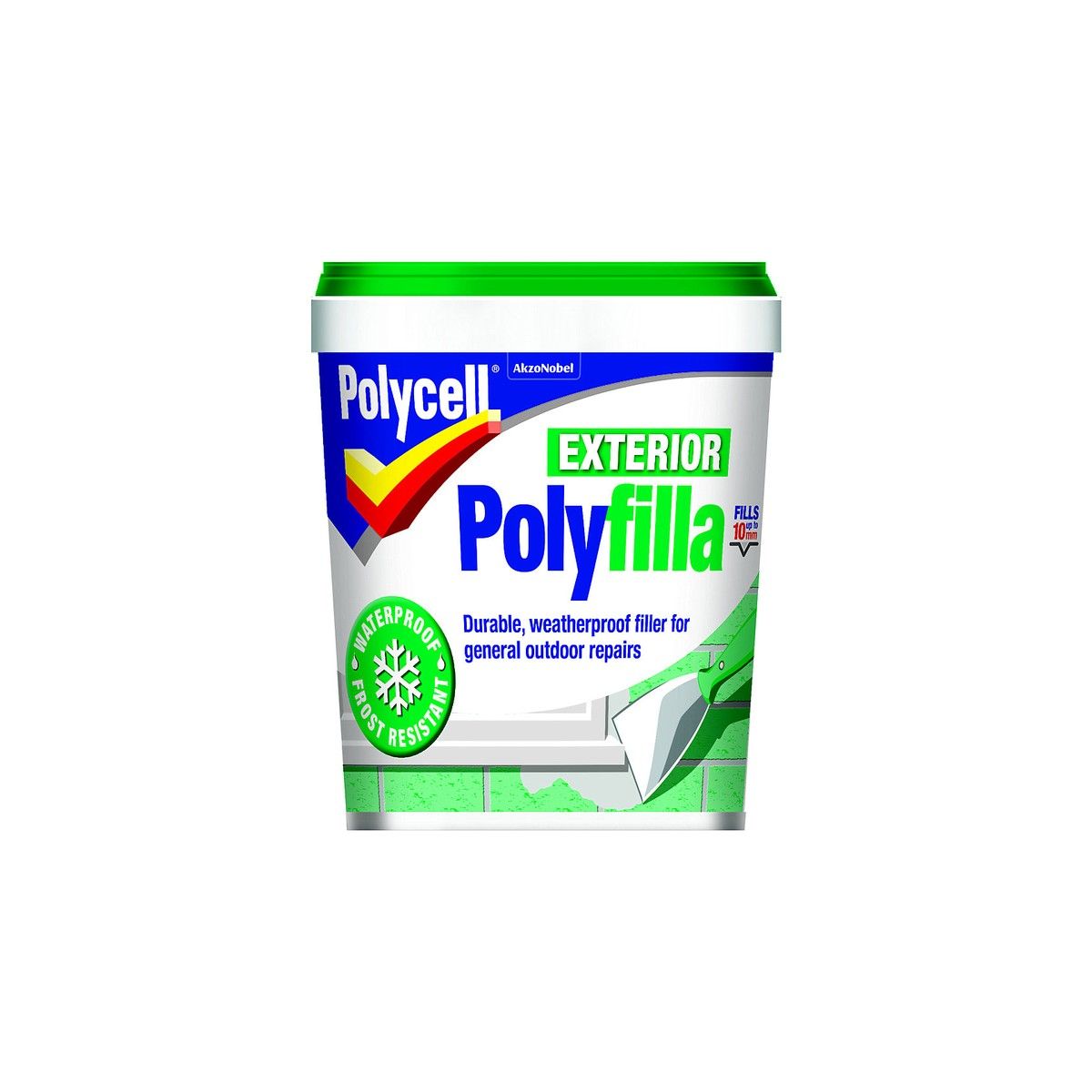 POLYFILLA MULTI PURPOSE EXTERIOR FILLER 1kg TUB 5093006