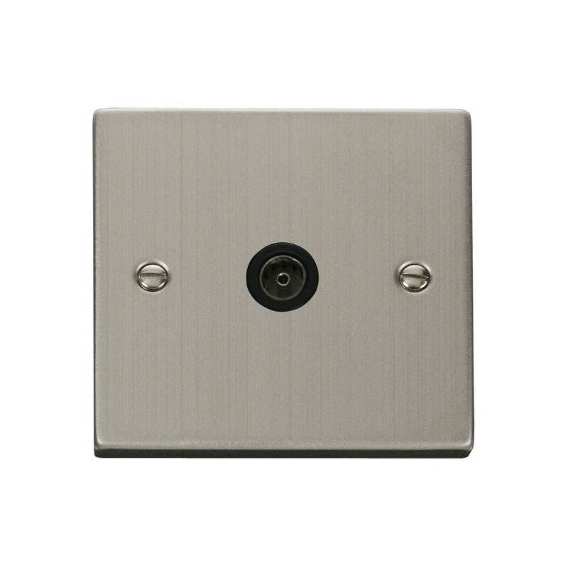 CLICK VPSS065BK SINGLE NONISOLATED COAXIAL SOCKET