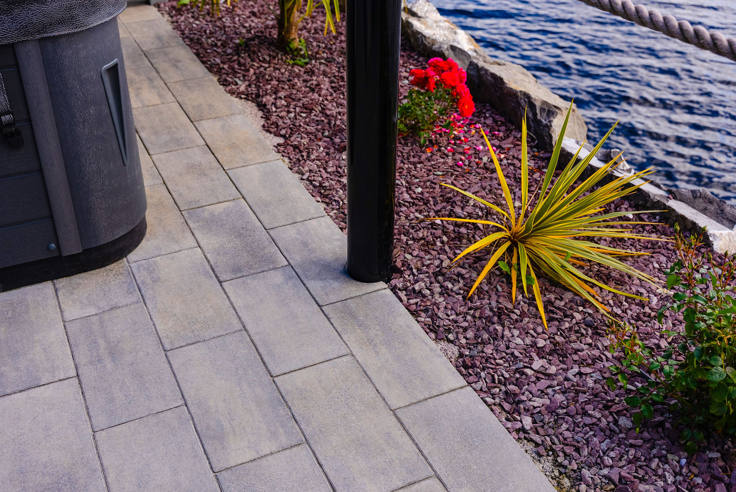 TOBERMORE STANZA FLAG 450 x 225 x 50mm SLATE STANSLAT