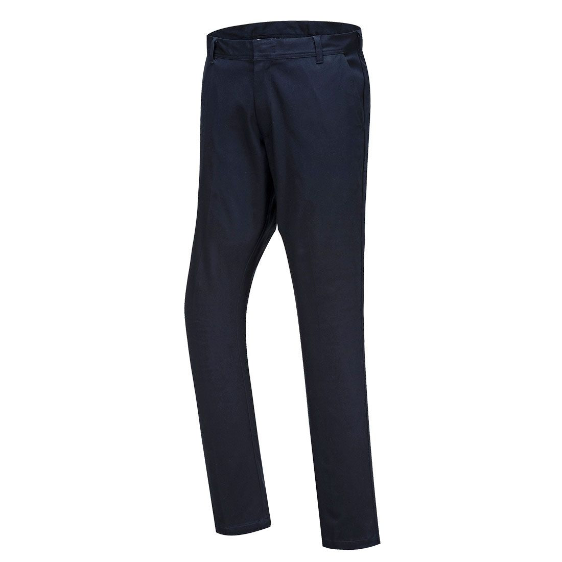 Stretch Slim Chino Trousers, 28, R, Navy