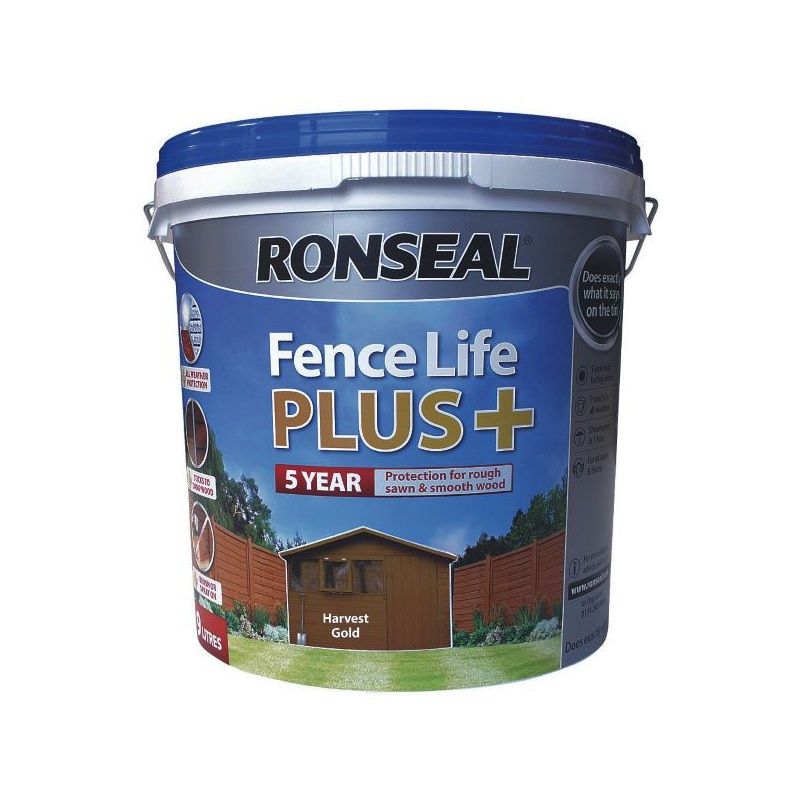 RONSEAL FENCELIFE PLUS 5l HARVEST GOLD 37631