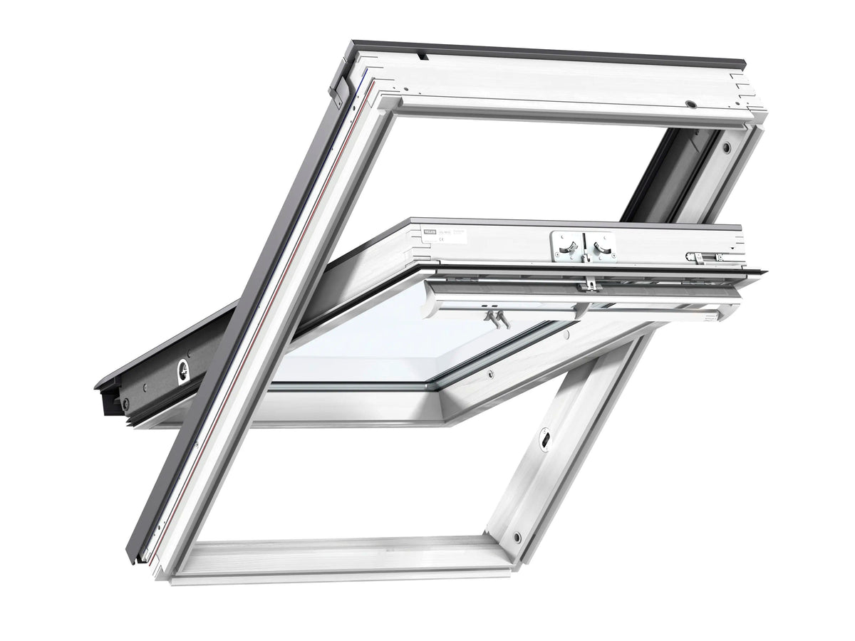 Velux GGL PK08 2070Q Security Centre Pivot Roof Window 70-Pane 94 x 140cm White