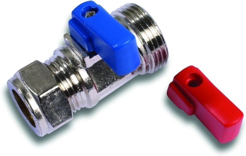 EMBRASS EP WASHING MACHINE VALVE STRAIGHT 15mm x 3/4" WRAS 392410