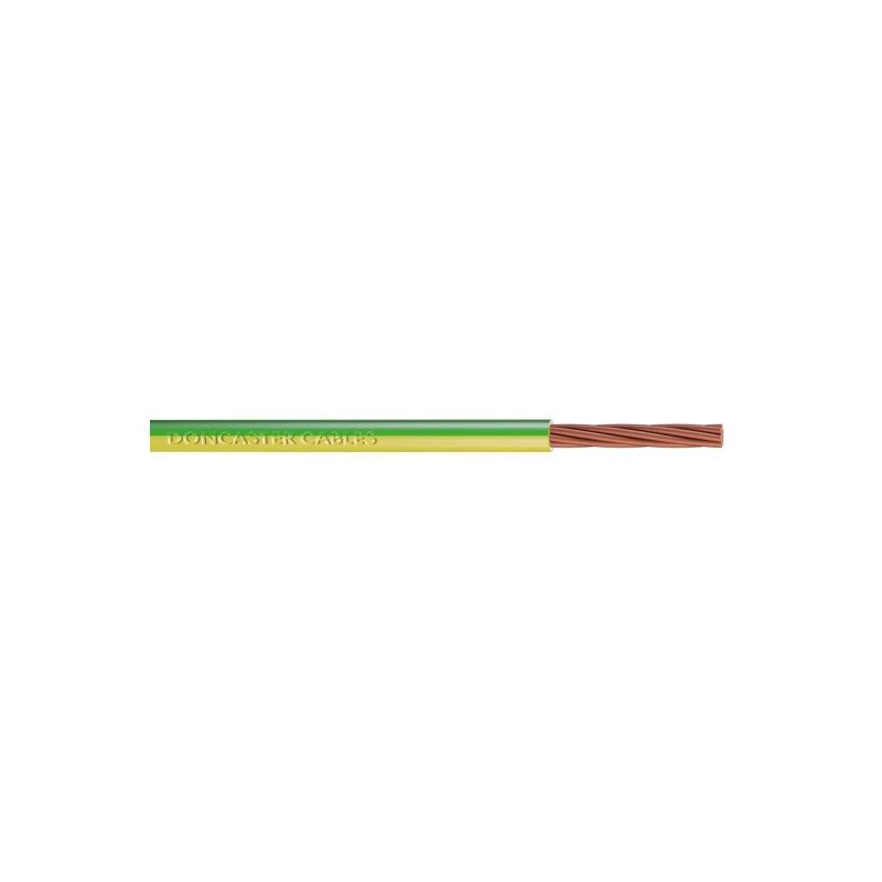 DONCASTER CABLE 6491B1.5G/Y100 LSNH BASEC 1.5mm GREEN / YELLOW