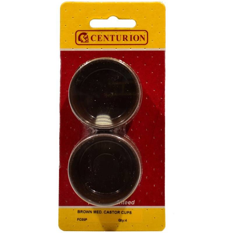 CENTURION FC05P BROWN CASTOR CUPS 45mm
