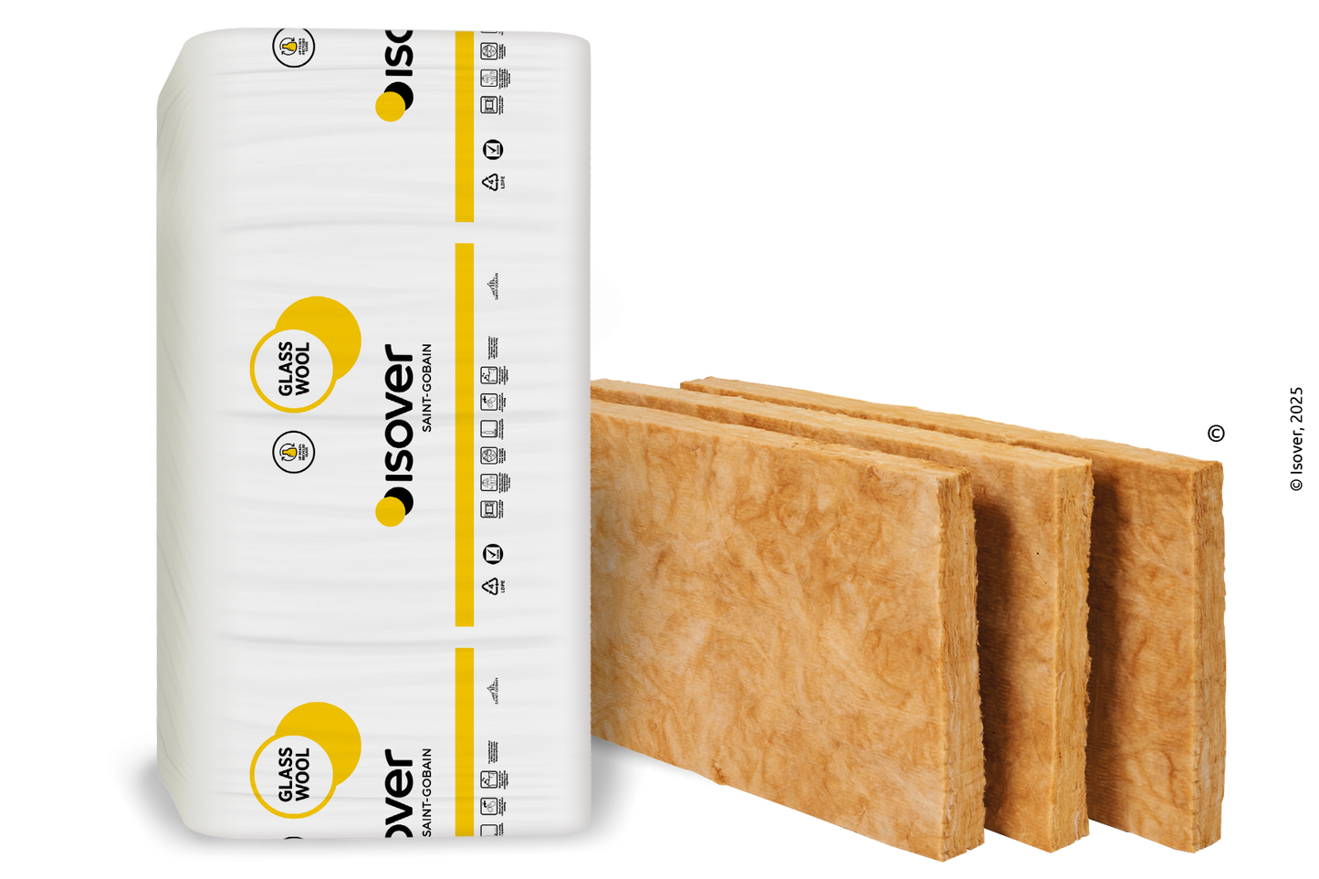ISOVER ACOUSTIC SLAB 1200 x 600 x 100mm 5.76m2 (PACK 8) 5200625437