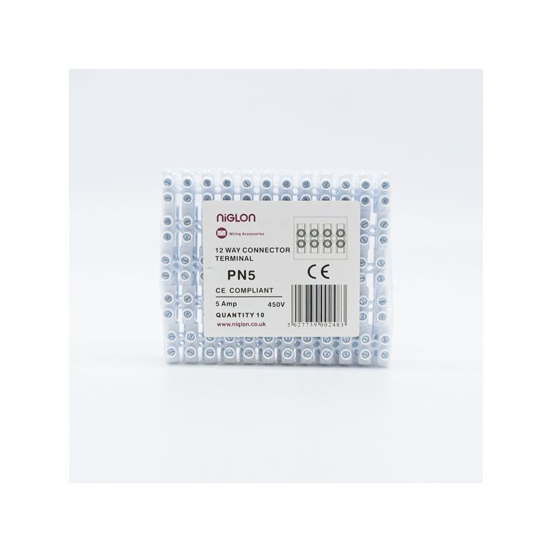 NIGLON PN5 5A 415V TERMINAL BLOCK