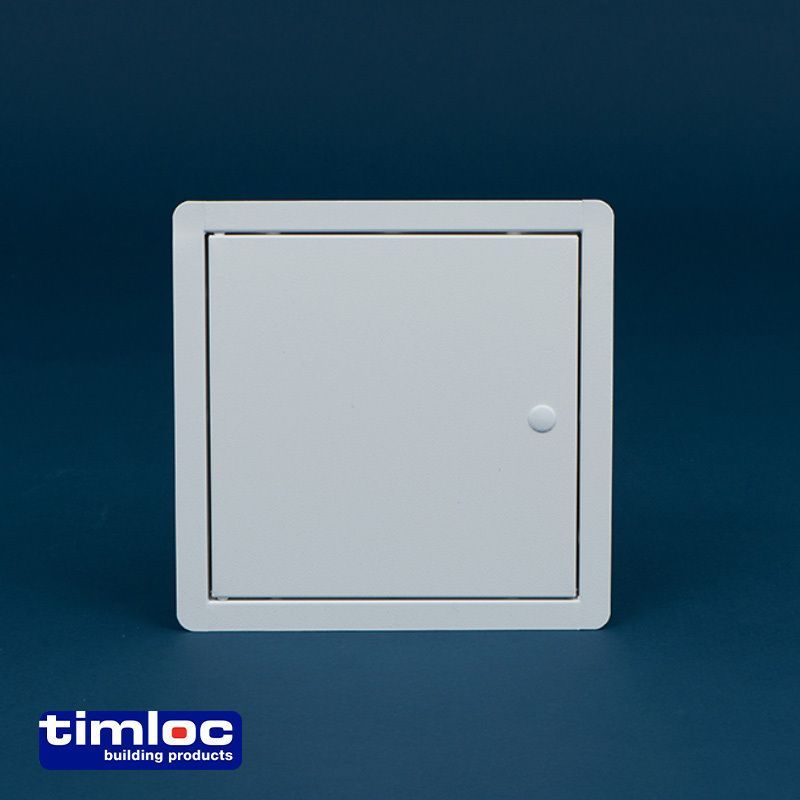 TIMLOC 1 HOUR FIRE RATED METAL ACCESS PANEL 350 x 350mm WHITE APC300X300CR