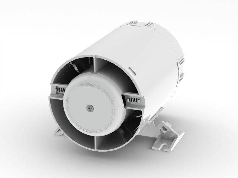 DOMUS IN LINE FAN 100mm GLD100AC-S