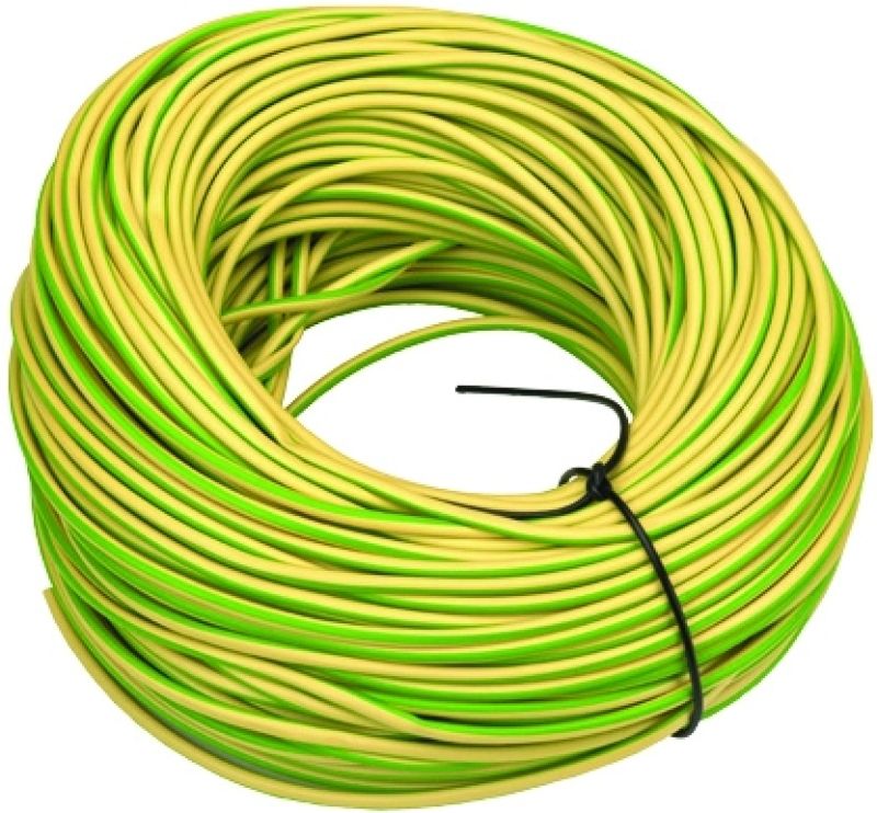 NIGLON SGY3 SLEEVING GRN/YELL 100M 3MM