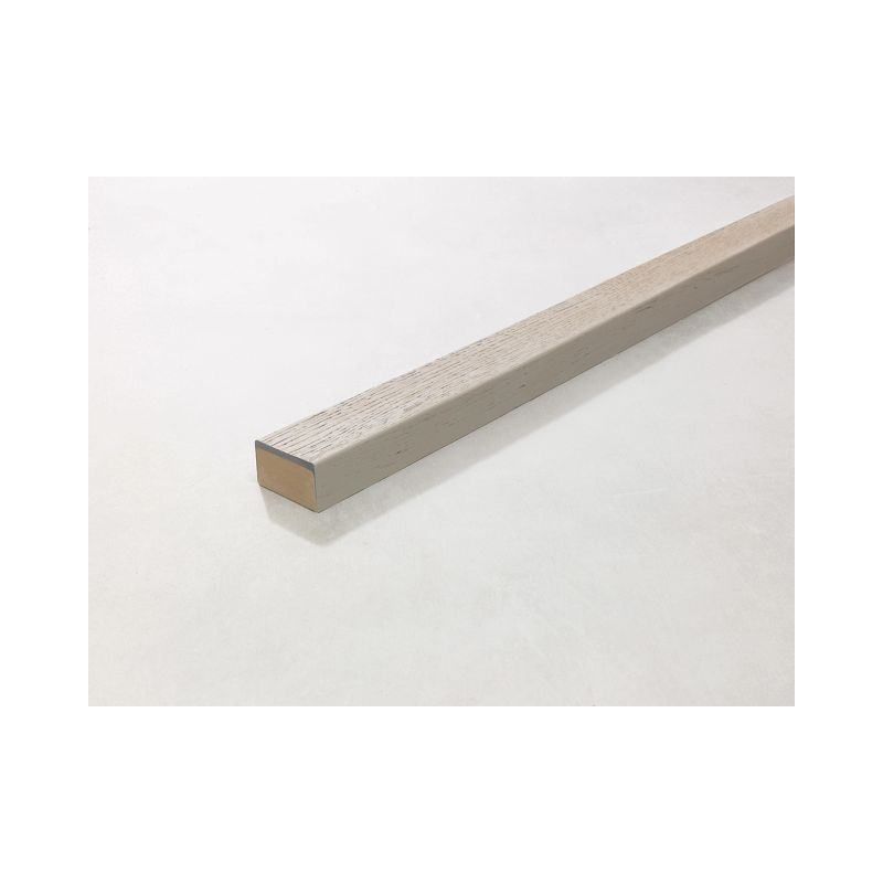 Millboard Flexible Square Step Edge 50 x 32 x 2400mm Smoked Oak / Driftwood