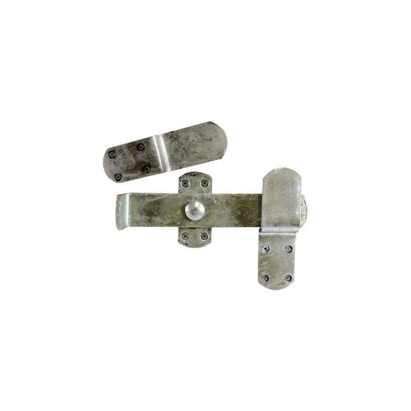 A PERRY NO 509 GALV KICKOVER STABLE LATCH PREPACKED 509-PP0000GV