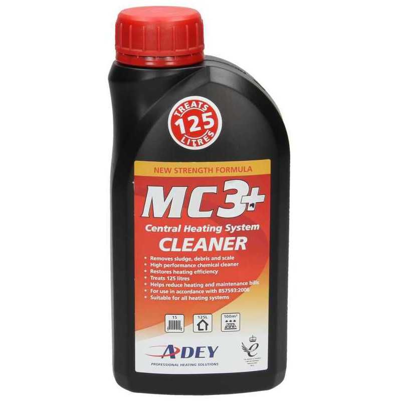 ADEY CENTRAL HEATING SYSTEM CLEANER 500ml MC3+