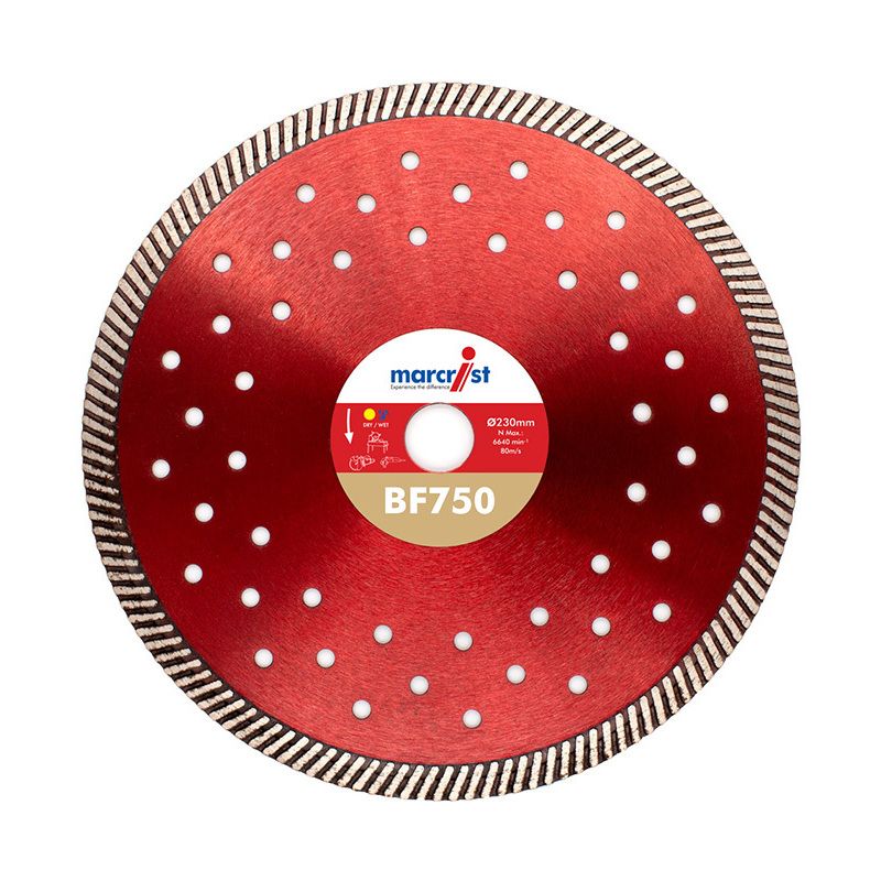 MARCRIST BF750 115 x 22mm DIAMOND BLADE 1126.0115.22