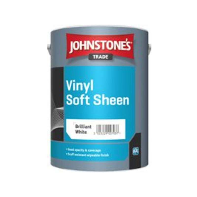 JOHNSTONES SOFT SHEEN BRILLIANT WHITE 5l 301487