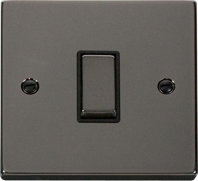 CLICK VPBN411BK 1G 2WAY 10A SWITCH BLK NICKEL