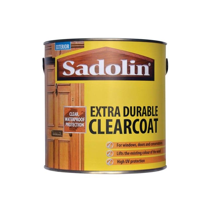 SADOLIN EXTRA DURABLE CLEAR COAT 2.5l SATIN 5051842