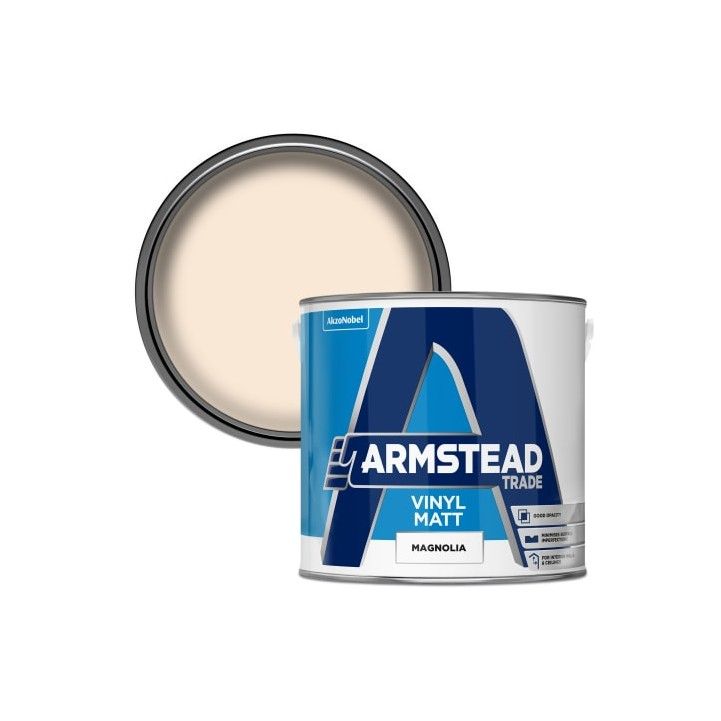 ARMSTEAD TRADE VINYL MATT EMULSION 2.5l MAGNOLIA 5236702