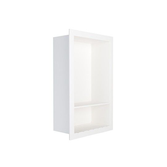 14000075 WETWALL SHOWER DOUBLE SHELF RECESSED NICHE