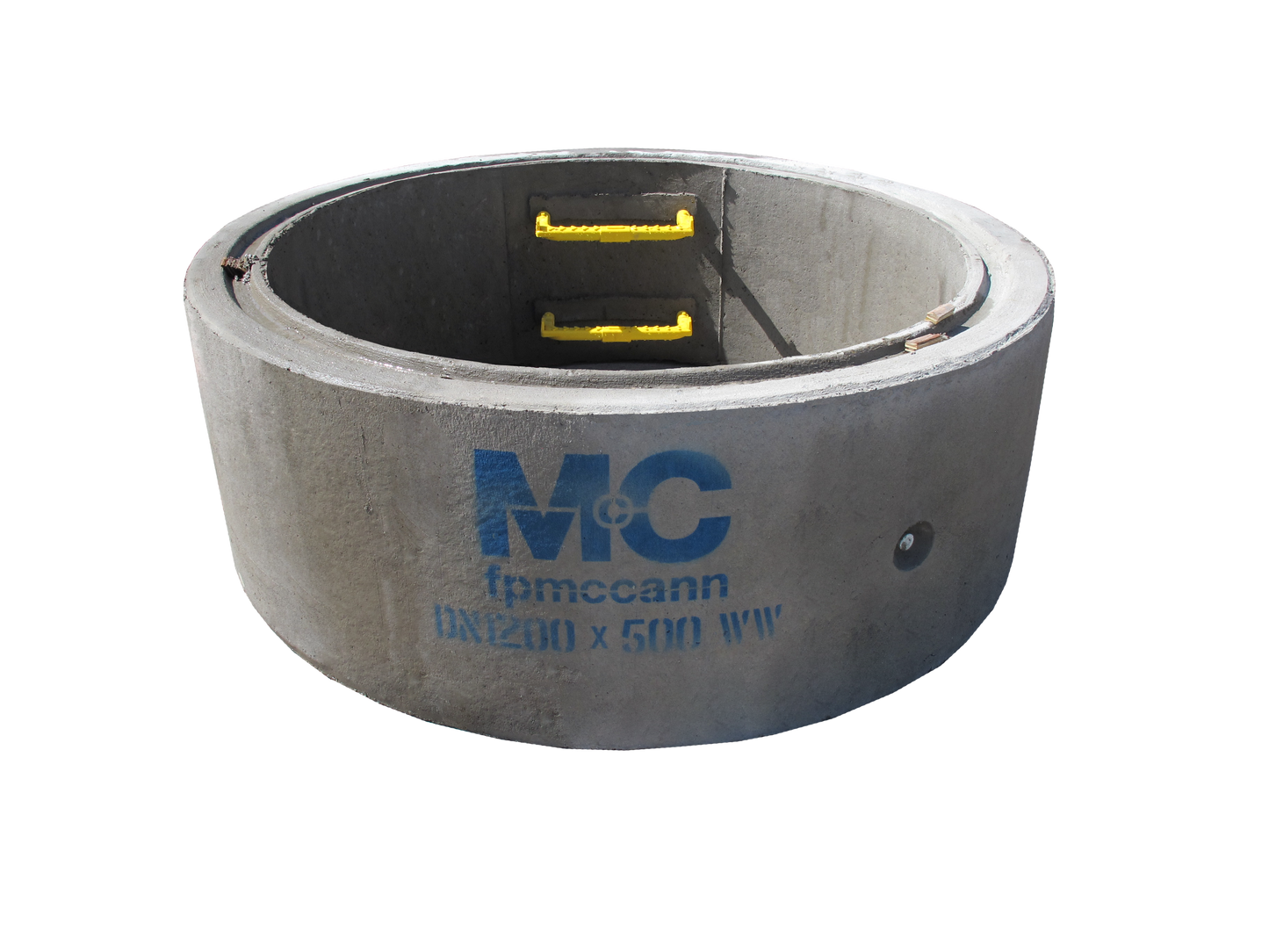 F P MCCANN 1200mm DIA x 500mm W/WALL PCC CHAMBER RING & STEPS 5193