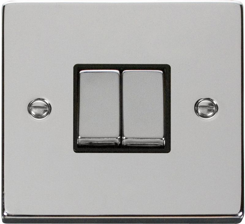 CLICK VPCH412BK 2G 2WAY 10A SWITCH POL CHR
