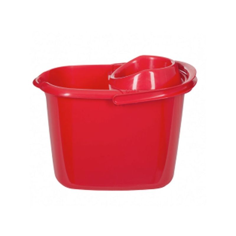 RED PLASTIC MOP BUCKET M1978