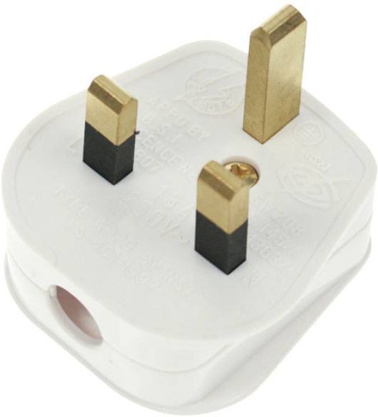 CLICK PA301 PLUG 13A WHITE