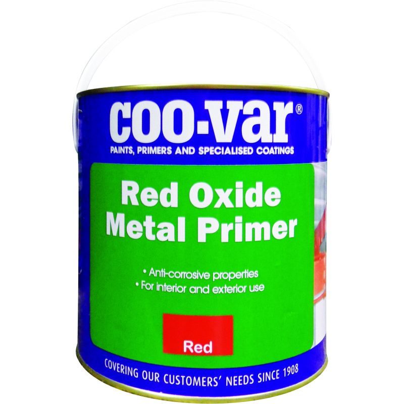 COO-VAR RED OXIDE METAL PRIMER 2.5l 324/F158/65/E