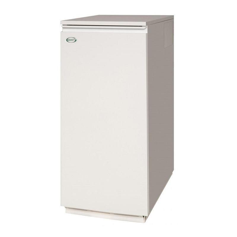 GRANT VORTEX ECO FLOOR STANDING UTILITY OIL BOILER NO FLUE ERP 21/26kw VTXECO2126