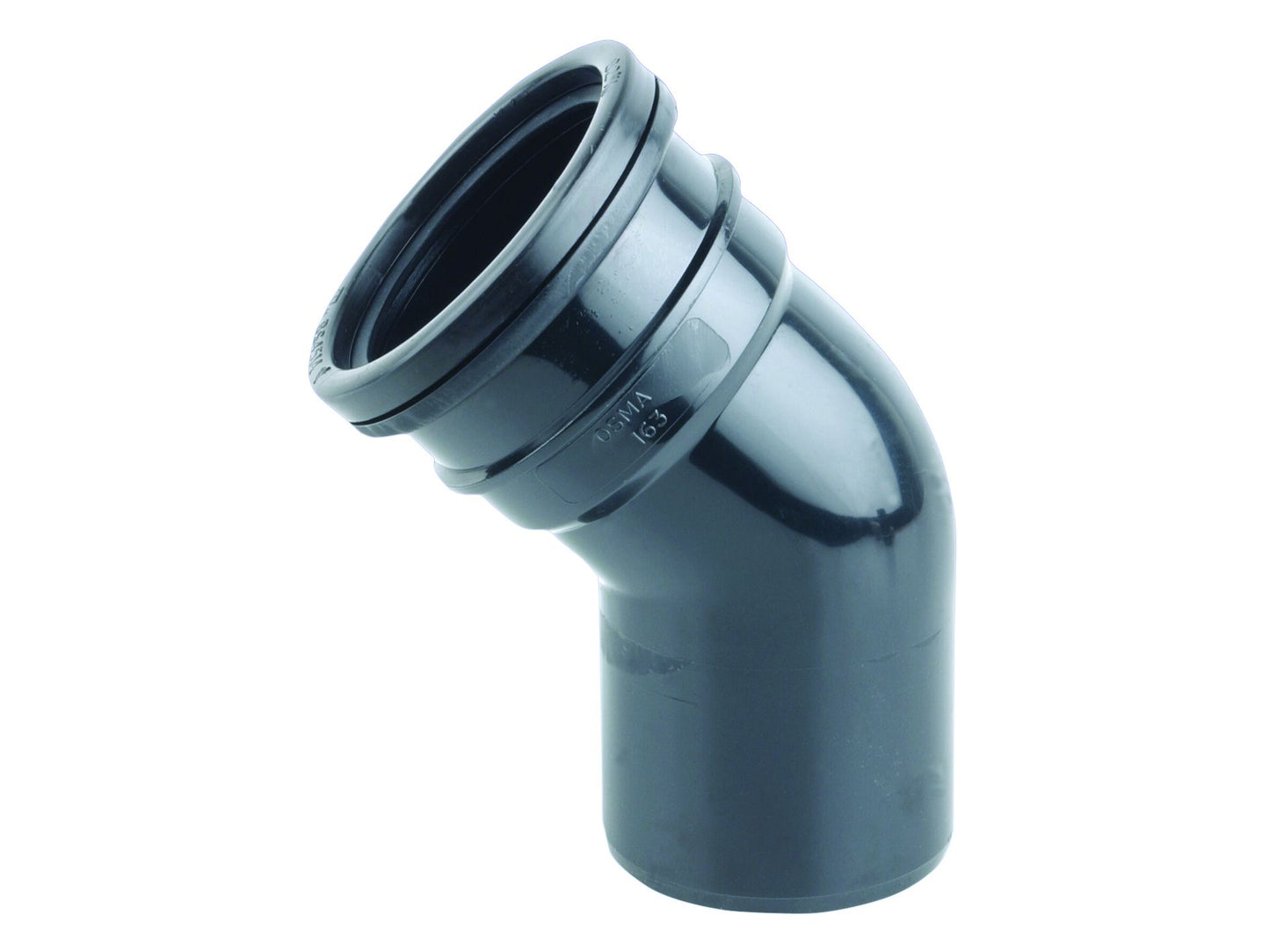 OSMASOIL S/S BEND 45deg 82mm 3S163B BLACK