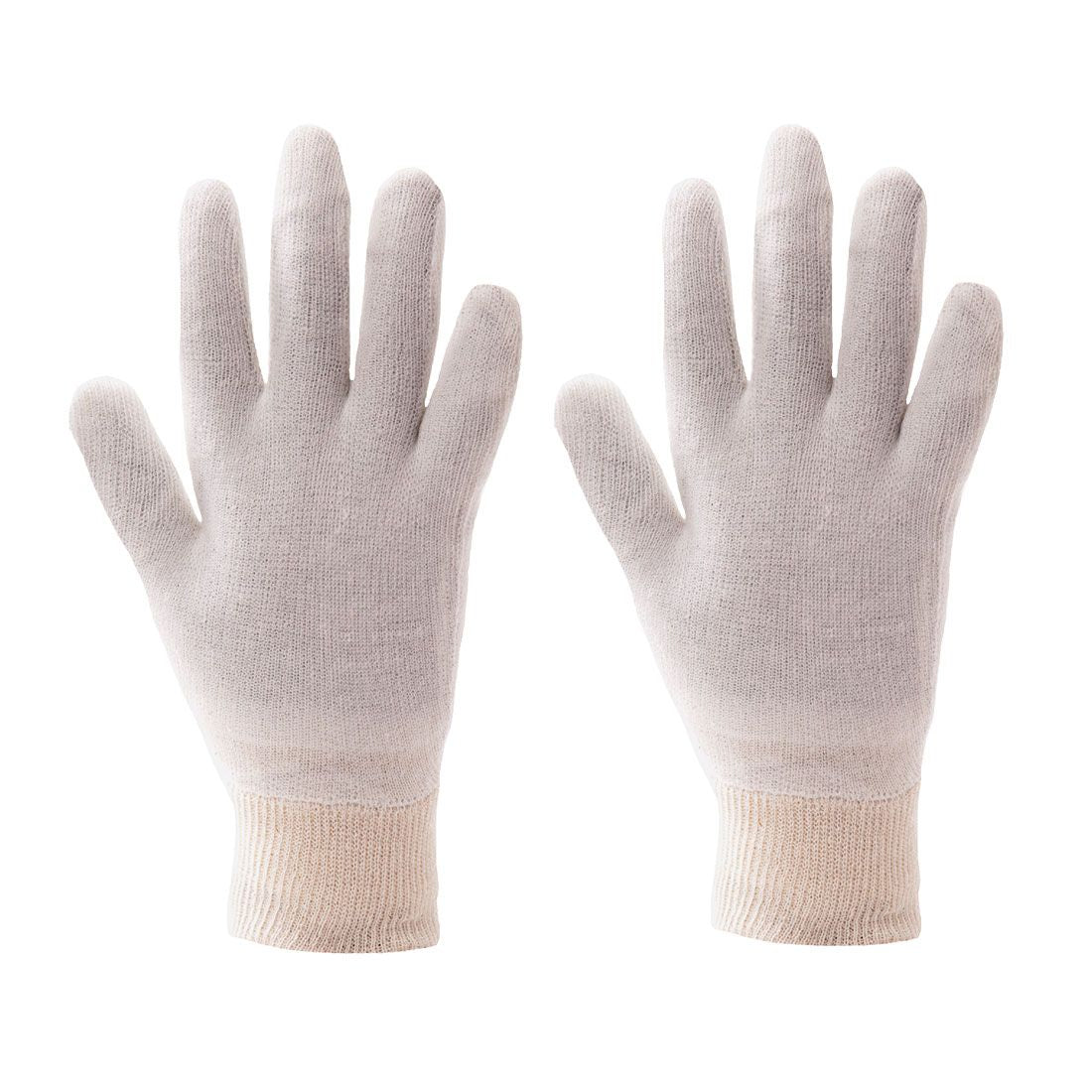Stockinette Knitwrist Glove (600 Pairs), XL, R, Beige