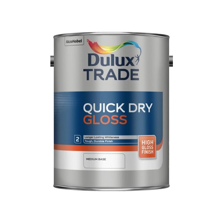 DULUX TRADE QUICK DRY GLOSS BASE 5l MEDIUM 5220144