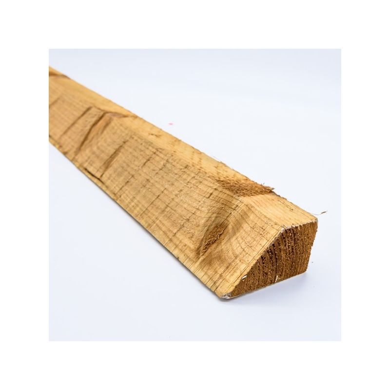 BSW 47 x 125mm x 2.4m SAWN UC3 BROWN CANT RAIL UNSEASONED 2EX 75/50 FSC