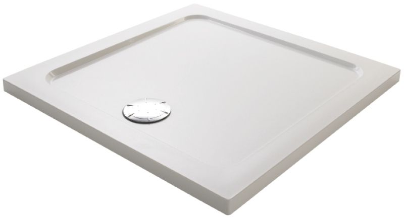 MIRA 1.1697.010.WH FLIGHT LOW TRAY 800 x 80mm WHITE