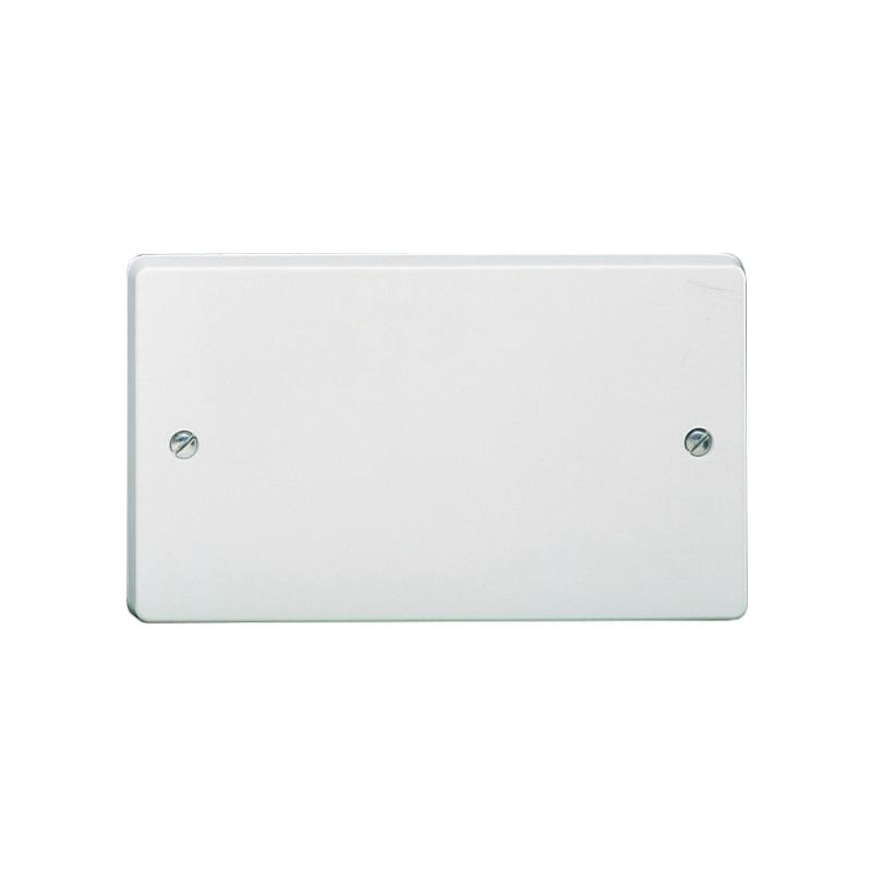 CRABTREE 4002 2-GANG BLANK PLATE
