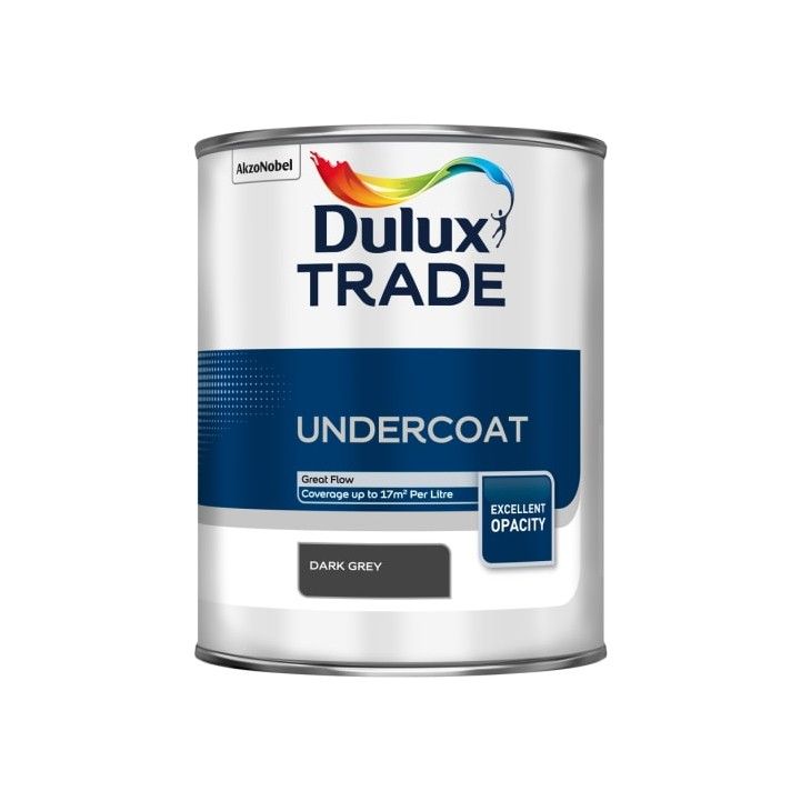 DULUX TRADE UNDERCOAT 5l DARK GREY 5184004