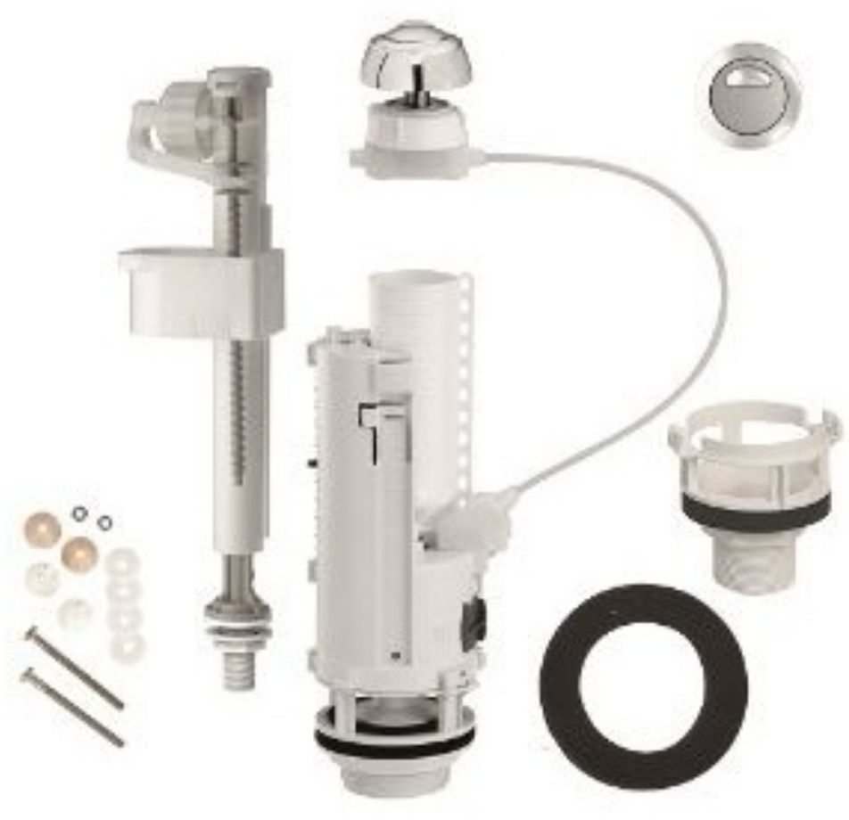 SIAMP OPTIMA COMPONENT & FLUSH VALVE FITTING PACK W004322