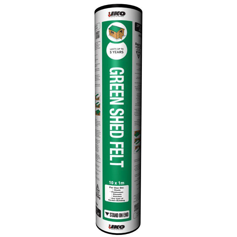 IKO IKO SHED FELT GREEN 10 x 1m 56020049