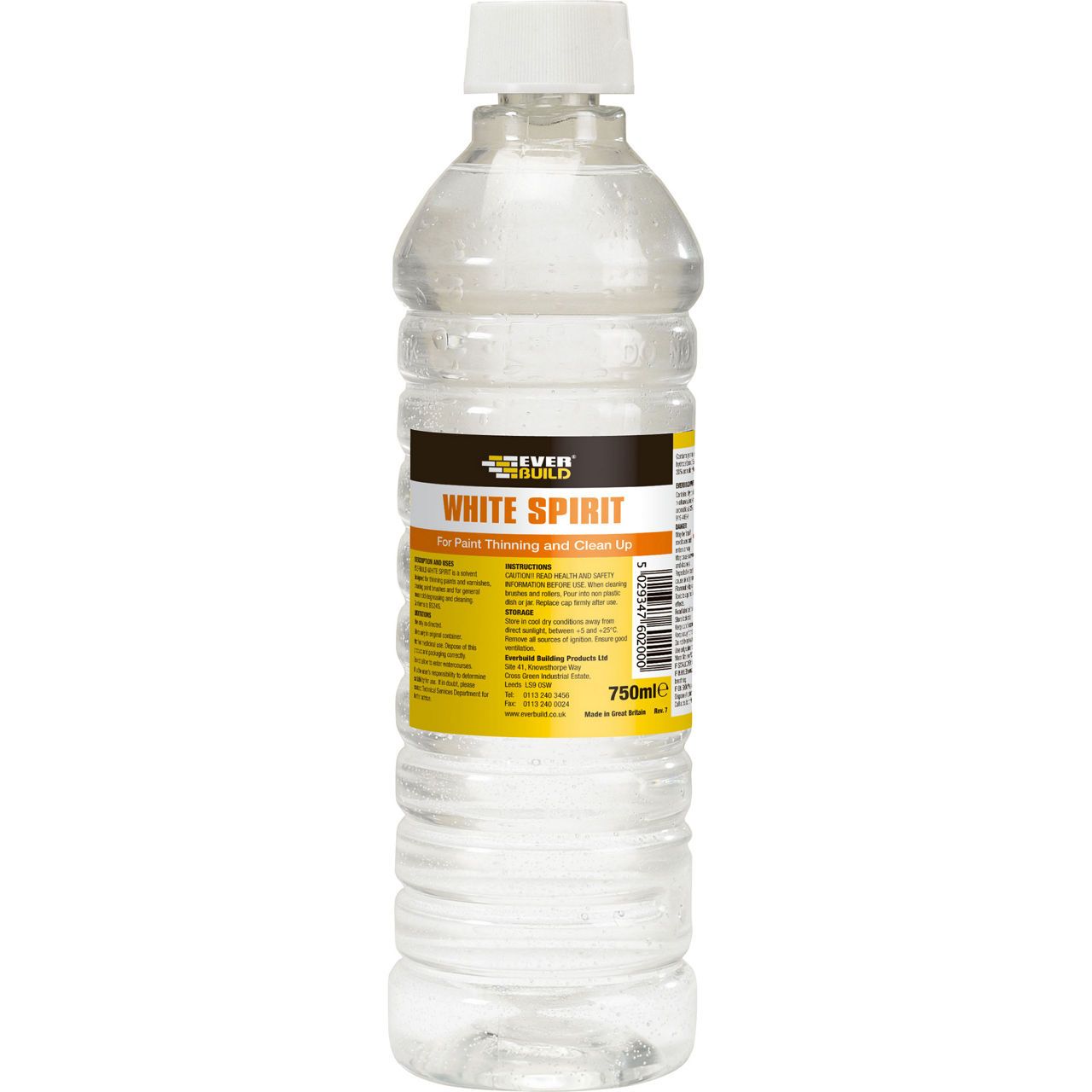 Everbuild White Spirit 750ml WS7