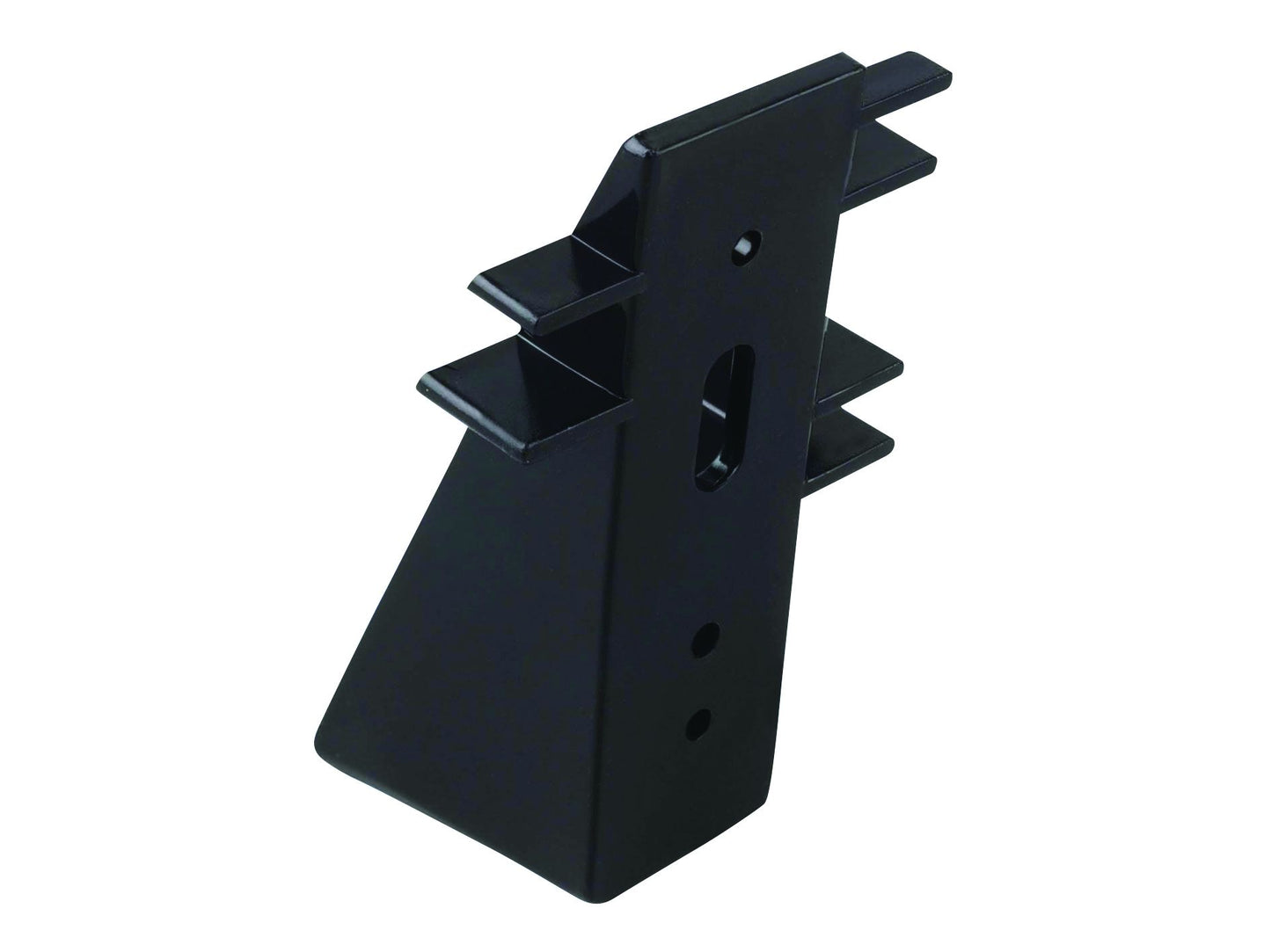 OSMA 0T045 ROUND PVCU ANGLED BRACKET SPACER 68mm 0T045B BLACK