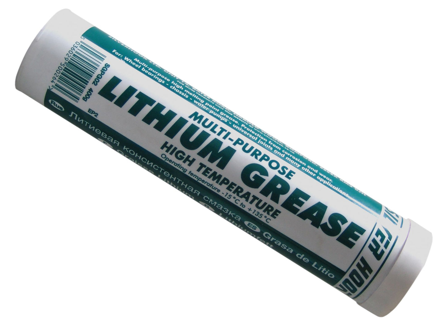 SILVERHOOK D/ISGPG02 LITHIUM EP2 GREASE CARTRIDGE 400g