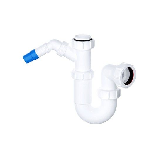VIVA SINK TRAP 1.1/2" C/W SINGLE 135deg NOZZLE WTST01