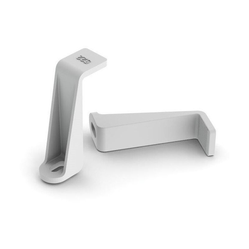 POLYPIPE DOMUS 50522 SUPERTUBE RIGID DUCT CLIP 204 x 60mm