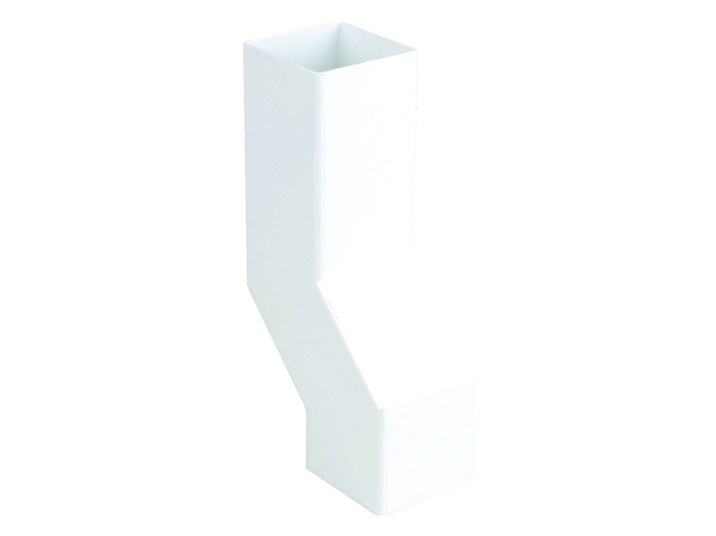 OSMASQUARELINE 4T838 PVCU PIPE WALL OFFSET 61mm 4T838W WHITE