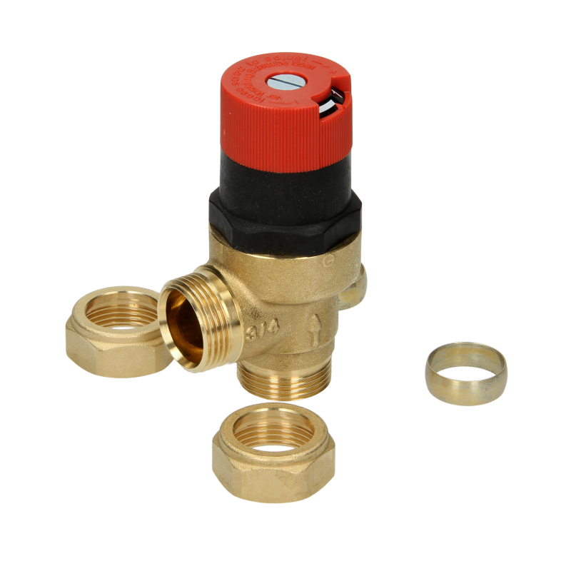 HONEYWELL DIFF ANGLED BYPASS VALVE 22mm DU145-3/4B