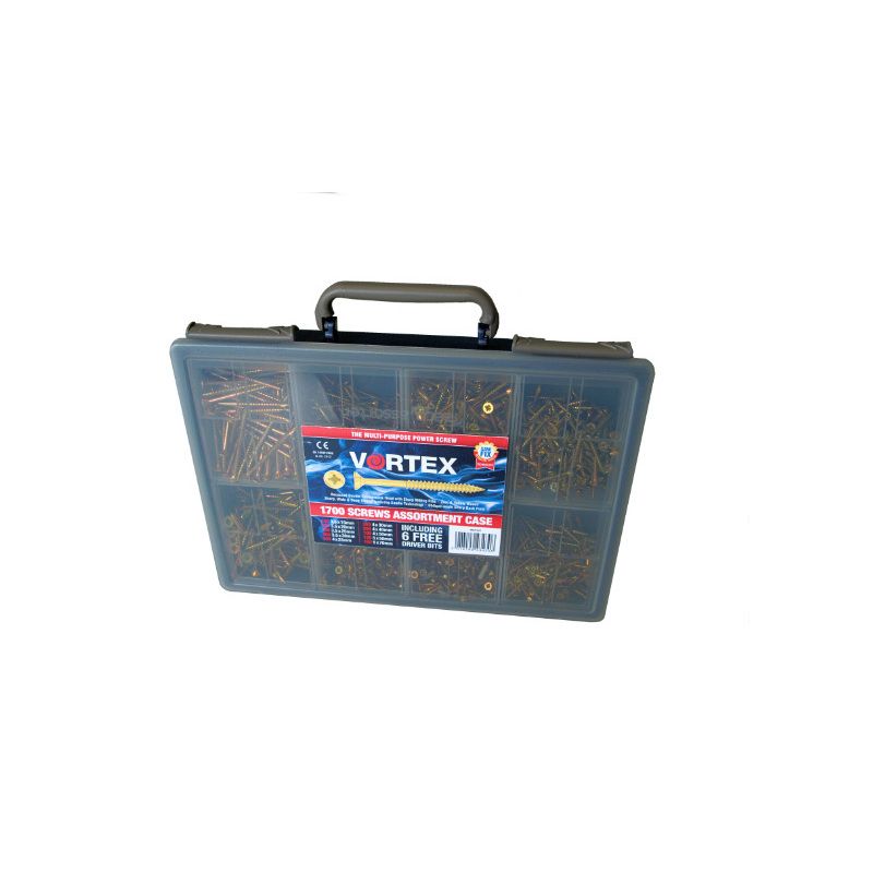 VORTEX HIGH PERFORMANCE SCREW 1700 PIECE CASE ZZV60310CE