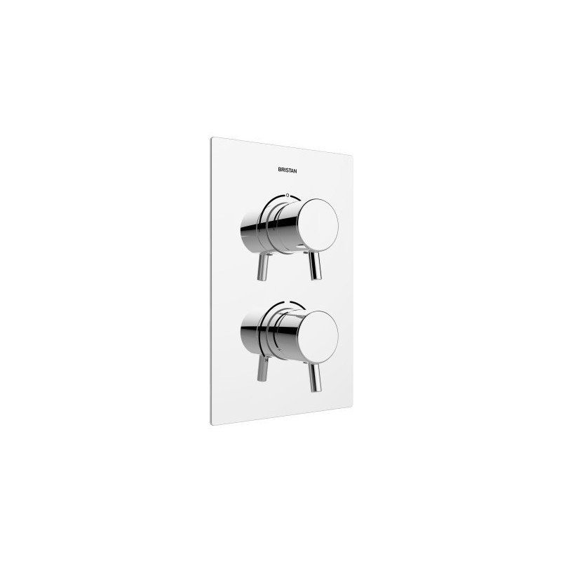 BRISTAN PM2 SHCDIV C PRISM RECESSED SHOWER VALVE & DIVERTER CHROME
