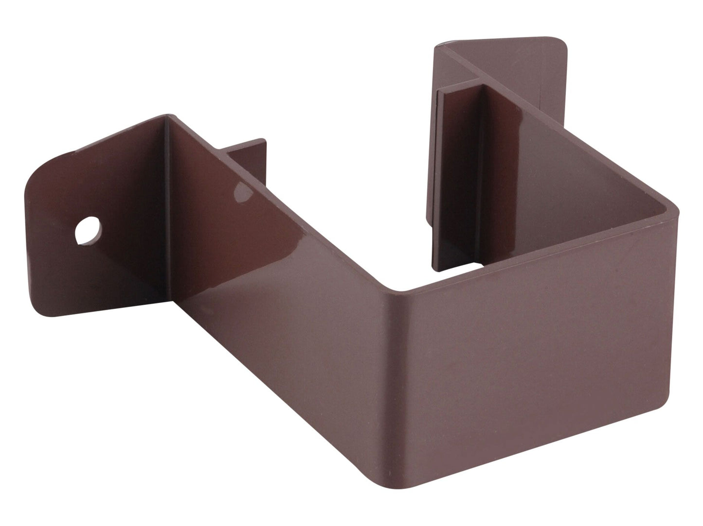 OSMASQUARELINE PVCU PIPE BRACKET STANDOFF 61mm 4T833N BROWN