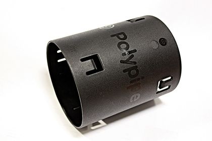 POLYPIPE UPVC LAND DRAIN COUPLING 100mm DC100M